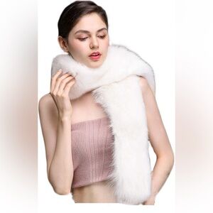 Faux Fur Scarf/Shawl